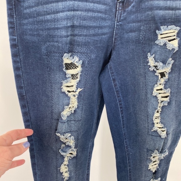 Adam Levine skinny Blue jeans Size 7 - Picture 7 of 11